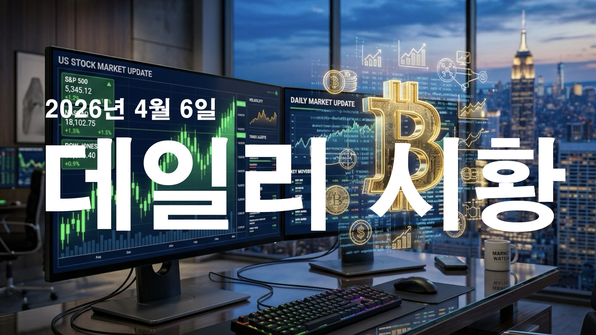2026년 4월 6일 시황: 이란 최후통첩·NFP 서프라이즈, 오늘 증시 어디로?